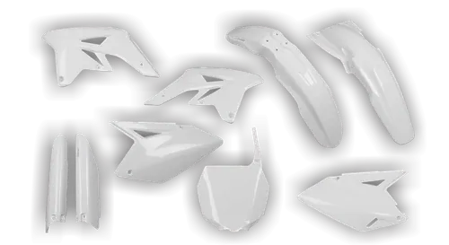 Plastics Kit - Suzuki - RMZ 250 - 2007-2009 - Full Kit - White