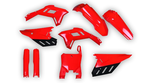 Plastics Kit - Honda - CRF 250R - 2022-2024 - Full Kit - Red RVLTN