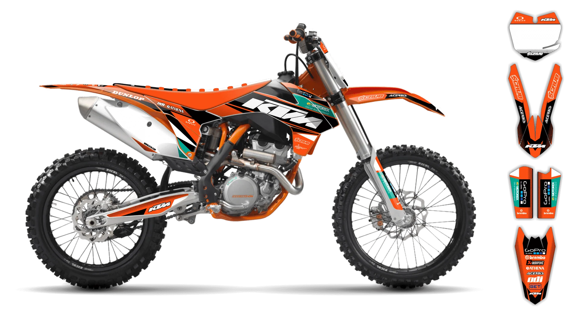 Graphics Kit - KTM - SX 85 - 2006-2012 - K11 - LE