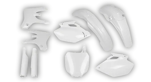Plastics Kit - Yamaha - YZ450F - 2005 - Full Kit - White