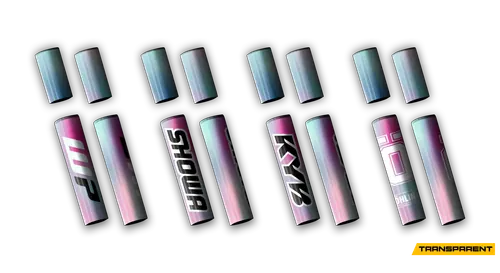 4 PCS Forks Set - Transparent - Unicorn