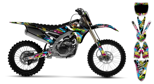 Graphics Kit - Yamaha - YZ450F - 2014-2017 - H2 - ST