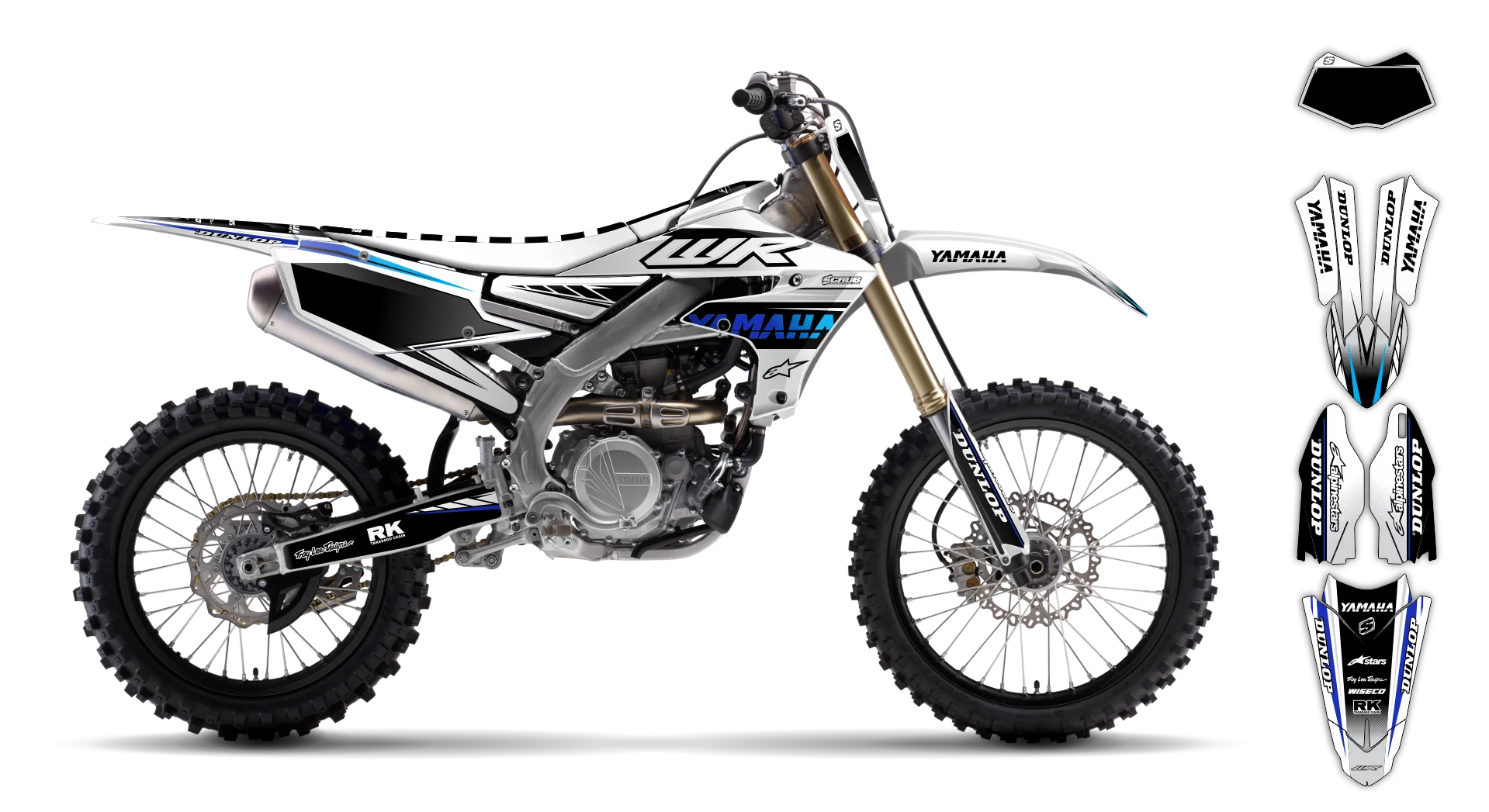 Graphics Kit - Yamaha - WR450F - 2019-2023 - Boognish - R1