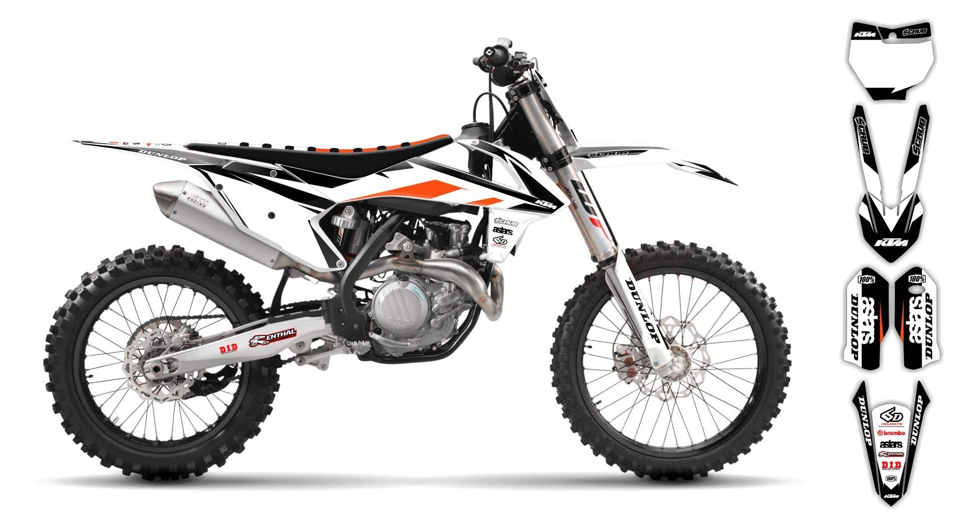 Graphics Kit - KTM - SX 65 - 2016-2023 - K8 - R1