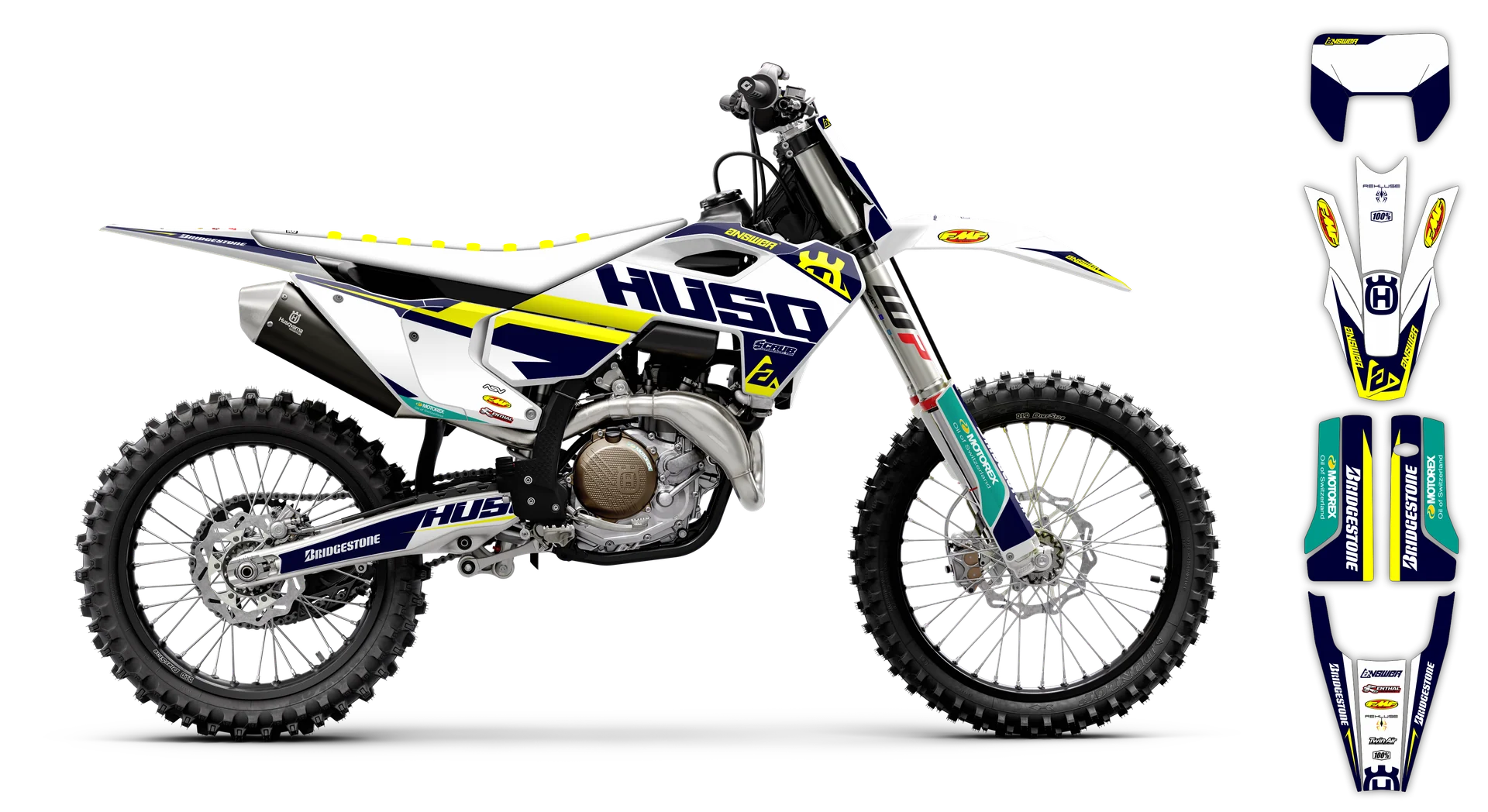 Graphics Kit - Husqvarna 14-> TE-FE Series - 2025 Heritage - H-SE1060 - R2