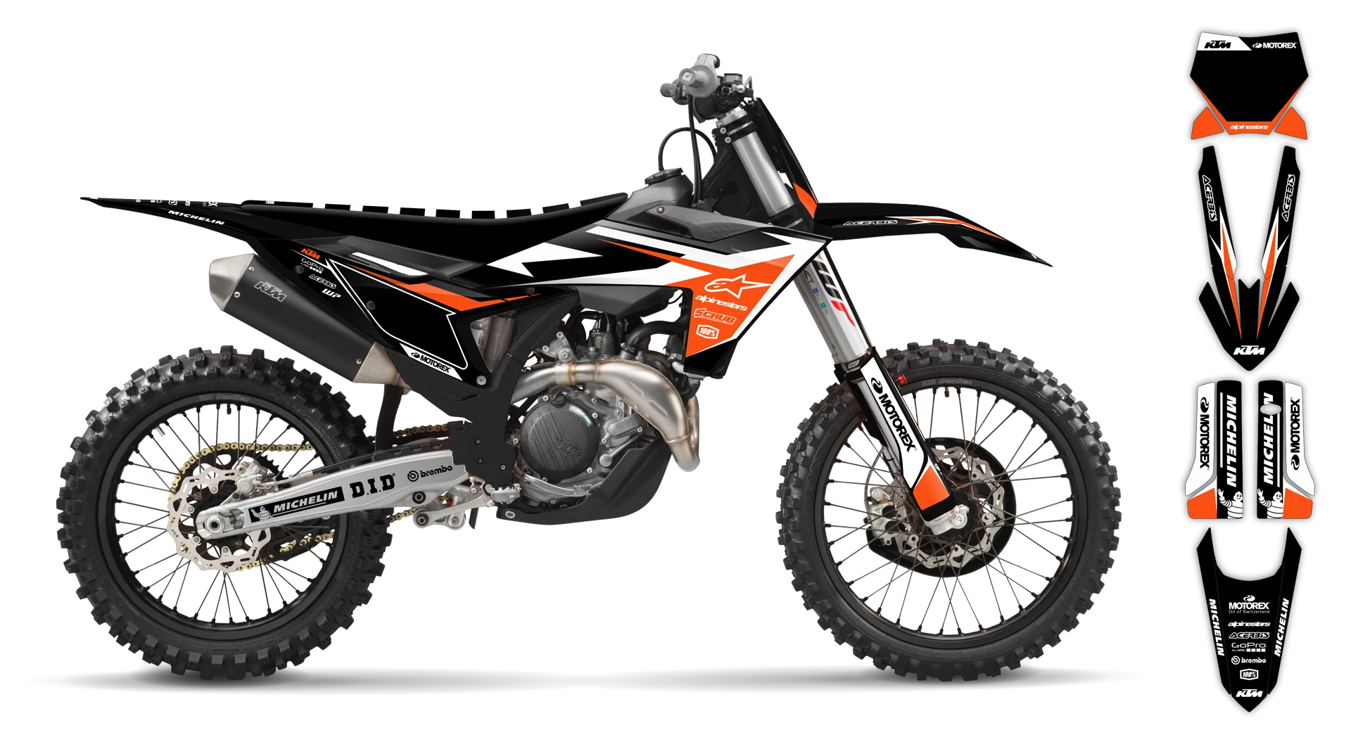 Graphics Kit - KTM - SX 65 - 2024-2025 - K-SE1098 - LE