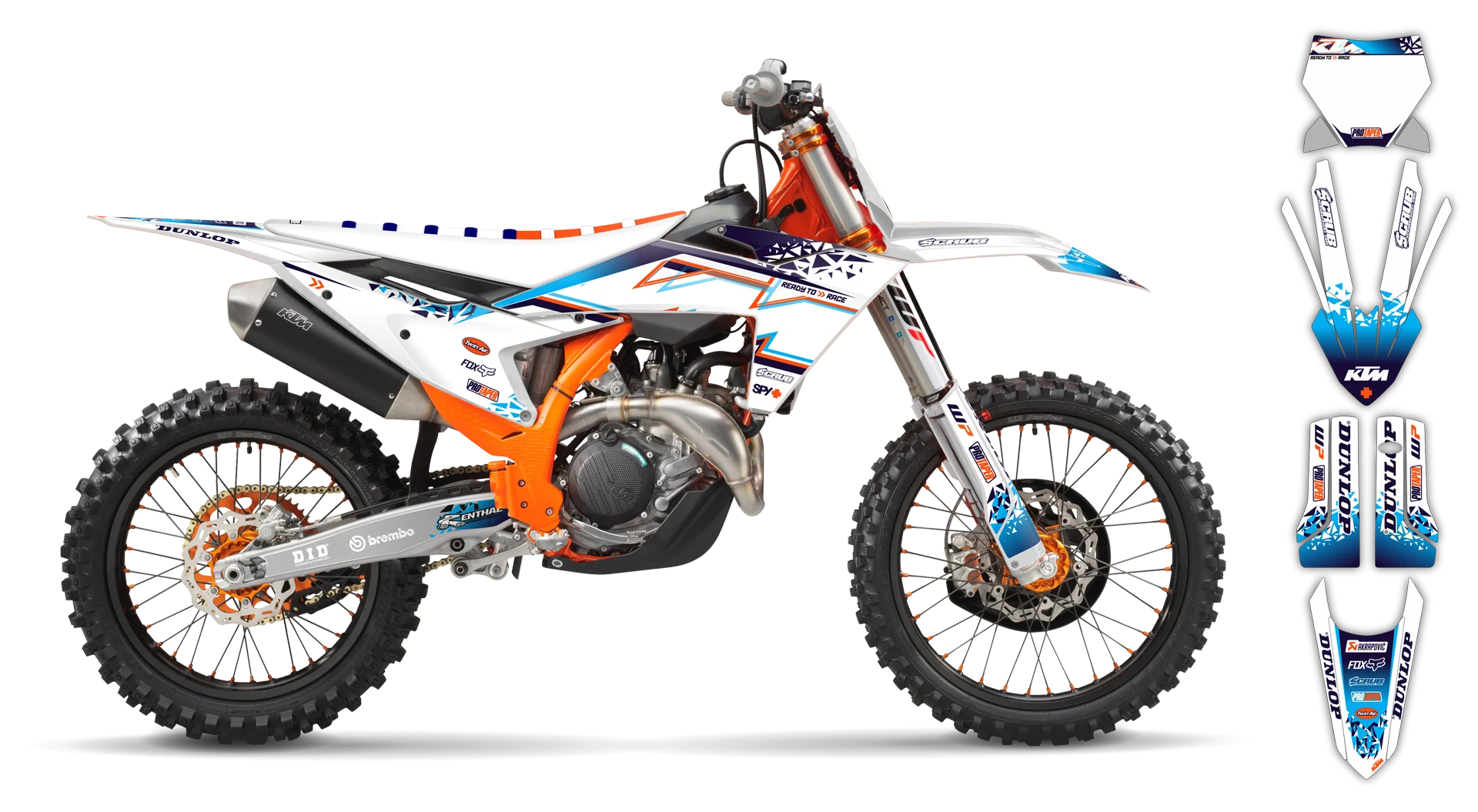 Graphics Kit - KTM - SX 50 - 2024-2025 - K6 - LE