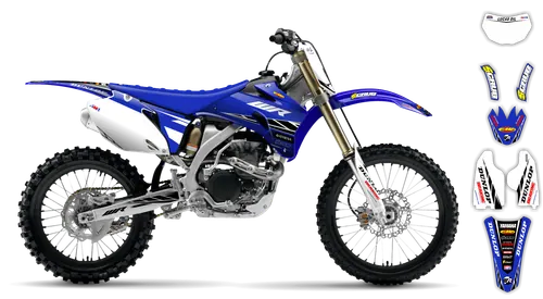 Graphics Kit - Yamaha - WR450F - 2003-2004 - Factory Replica 3 - ST