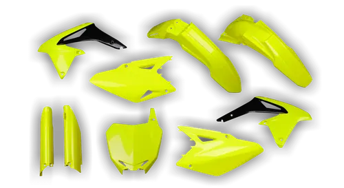 Plastics Kit - Suzuki - RMZ 450 - 2008-2017 - Full Kit - Fluo