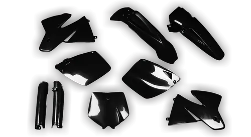 Plastics Kit - KTM - SX SX-F / XC XC-F - 1998-2000 - Full Kit - Black