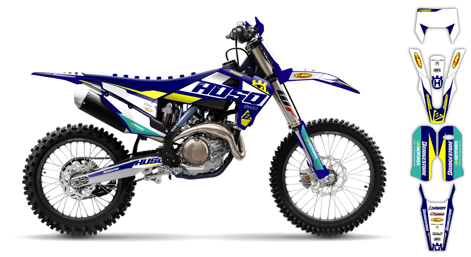 Graphics Kit - Husqvarna 14-> TE-FE Series - 2020-2023 - H-SE1060 - R2