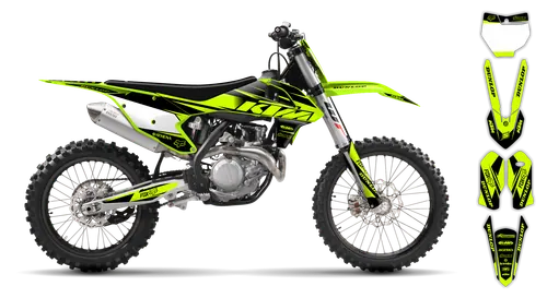 Graphics Kit - KTM - SX 50 - 2016-2023 - Fluo 1 - ST