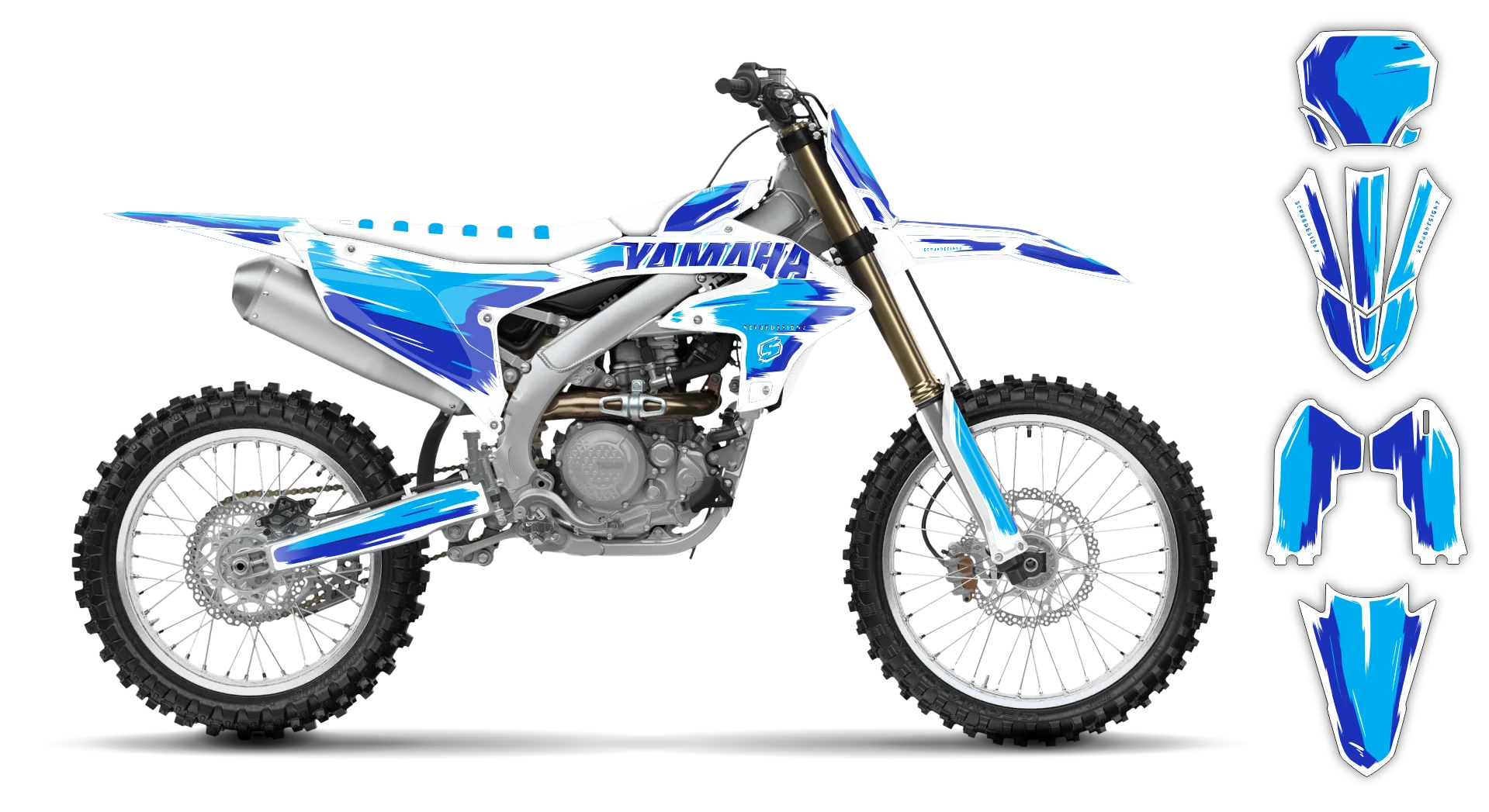 Graphic Kit - Yamaha - YZ 125 - 1993-1995 - Artlex - R5