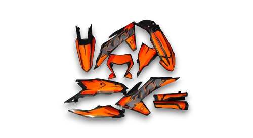 GFP - KTM - EXC EXC-F / XC-W XCF-W - 2024-2025 - Black-Artlex-ST