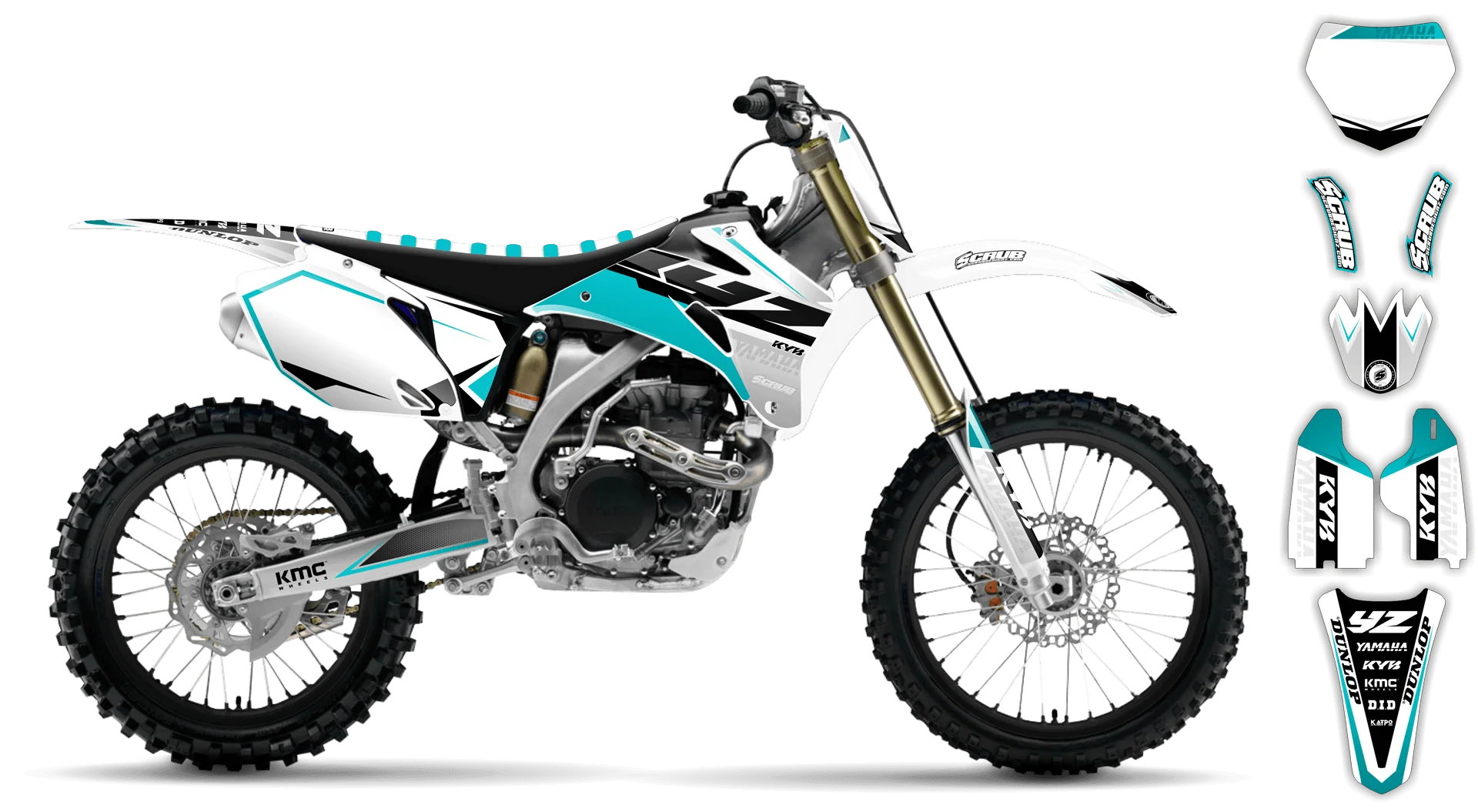 Graphics Kit - Yamaha - YZ426F - 2000-2002 - Discovery - LE