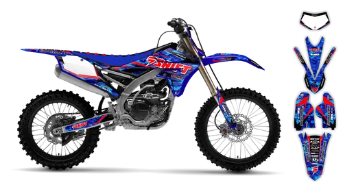 Graphics Kit - Yamaha - WR450F - 2016-2018 - Step Up - ST