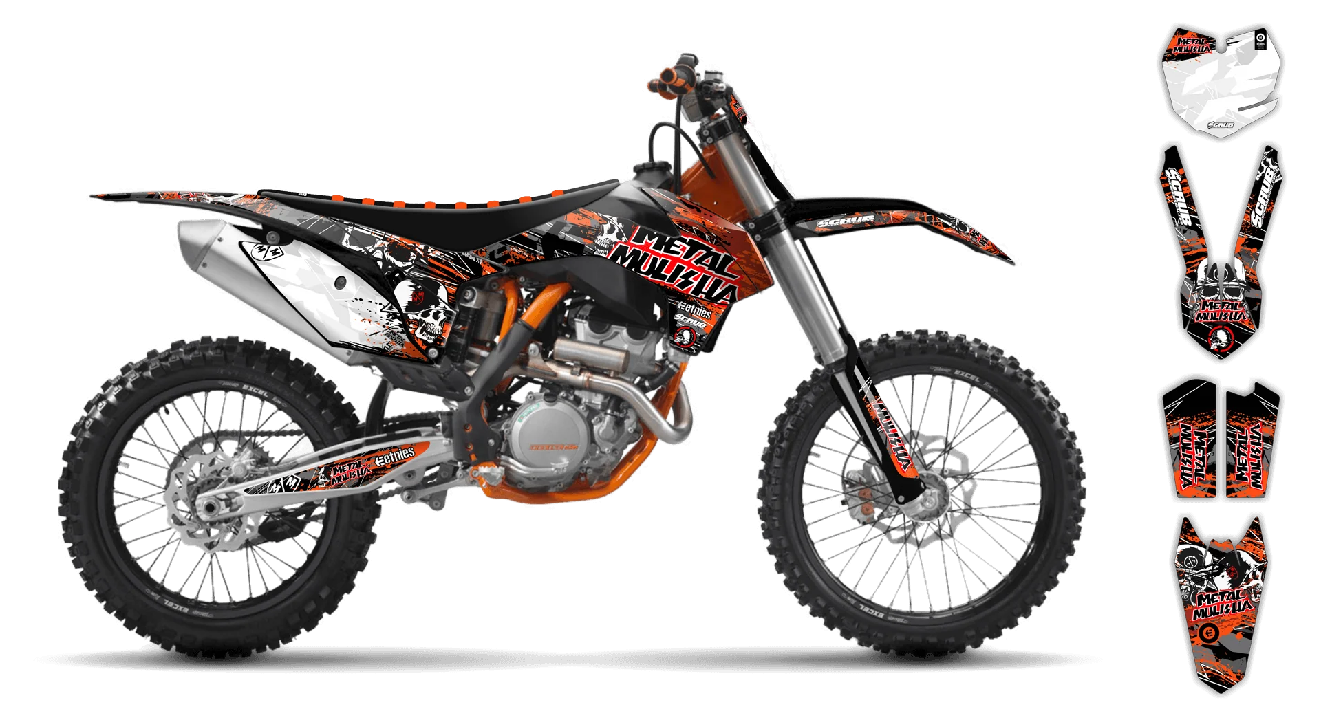 Graphics Kit - KTM - SX 85 - 2006-2012 - Em Em - LE