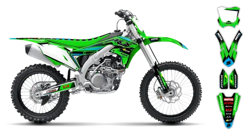 Graphics Kit - Kawasaki - KX 250F - 2017-2020 - SE1027 - ST