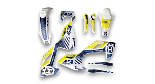 GFP - Husqvarna 14-> TE-FE Series - 2017-2019 - White-SO14753