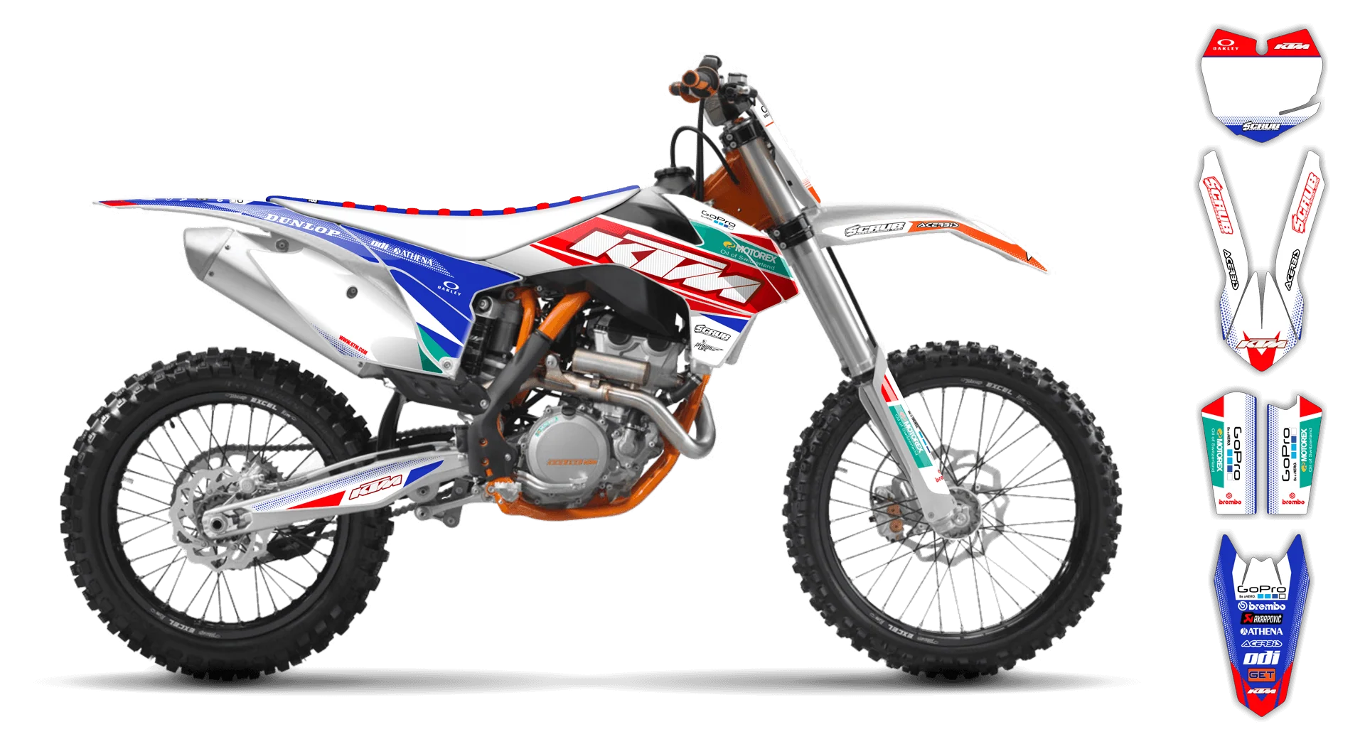 Graphics Kit - KTM - SX 85 - 2006-2012 - K11 - R4