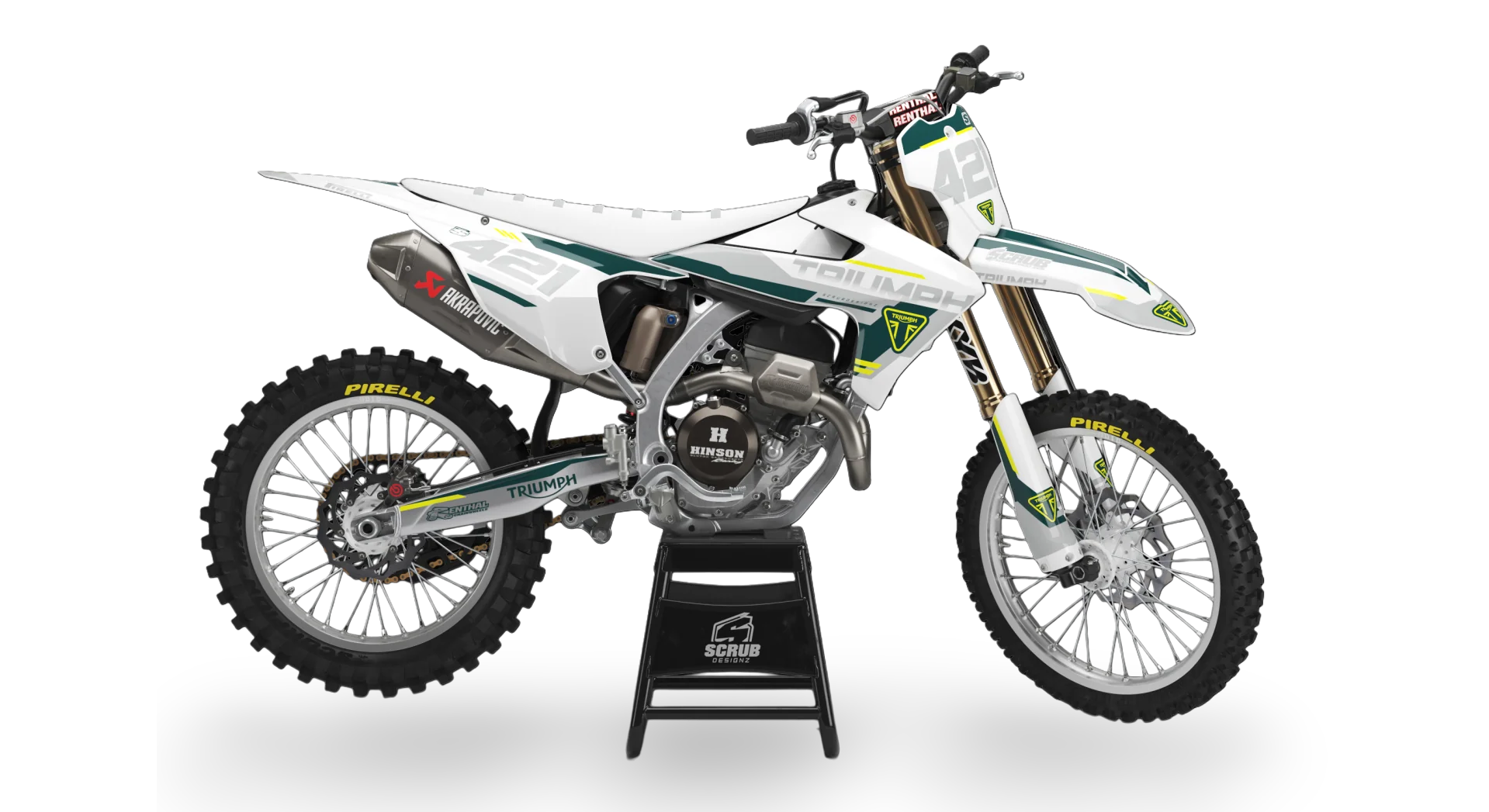 Graphics Kit - Triumph - TF 250-X - 2024-2025 - Titan - LE