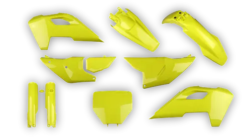 Plastics Kit - Husqvarna 14-> TX Series - TX 300 2023-2024 - Full Kit - OEM Yellow