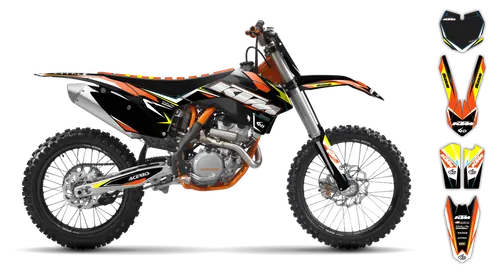 Graphics Kit - KTM - SX SX-F / XC XC-F - 1998-2000 - K4 - ST