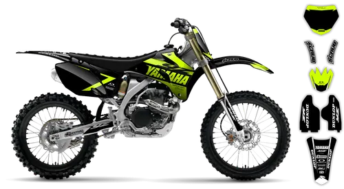 Graphics Kit - Yamaha - YZ426F - 2000-2002 - Fluo Corgis - ST