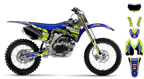 Graphics Kit - Yamaha - WR450F - 2007-2011 - Fluo 7 - ST