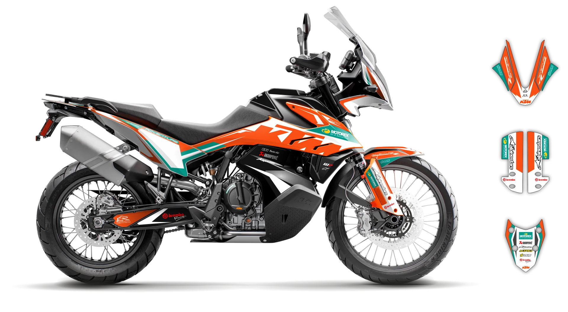 Graphics Kit - KTM - 790 R ADVENTURE - 2019-2022 - K-SE1094 - LE