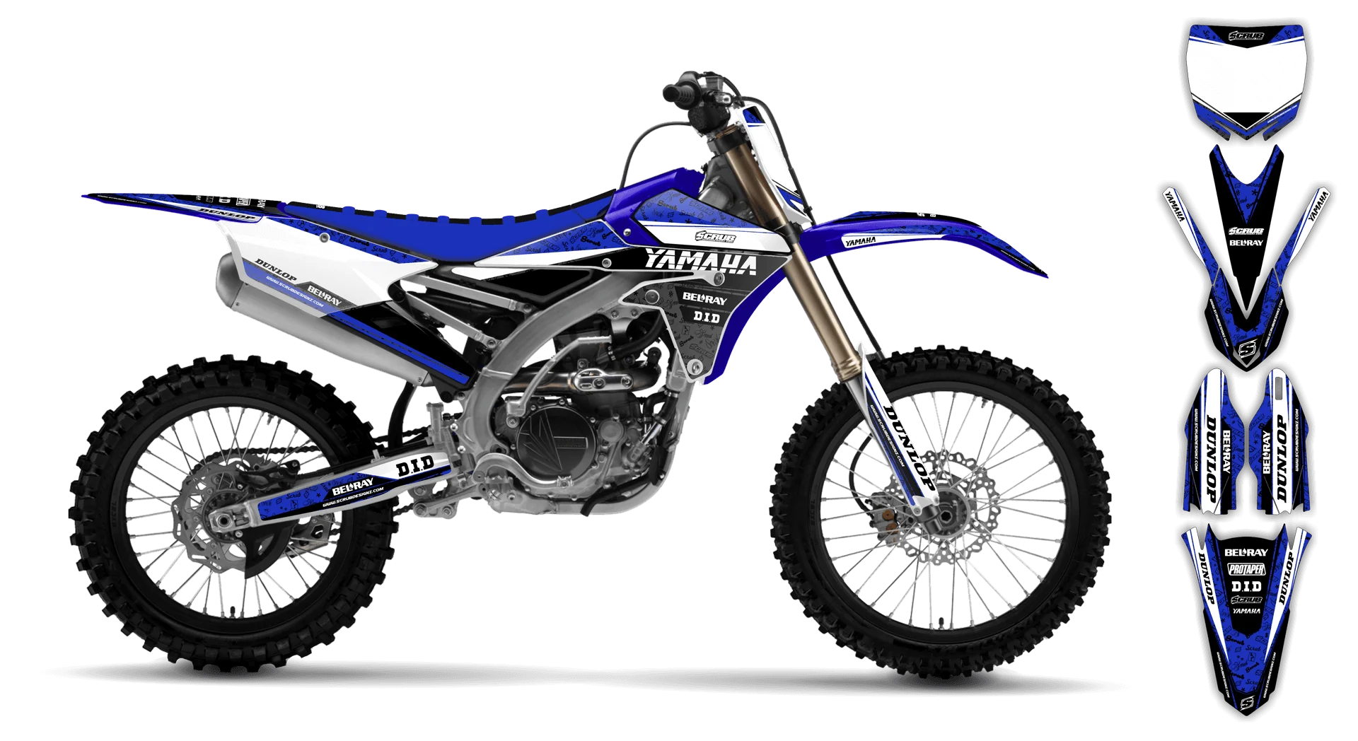 Graphics Kit - Yamaha - YZ450F - 2010-2013 - Viper - LE