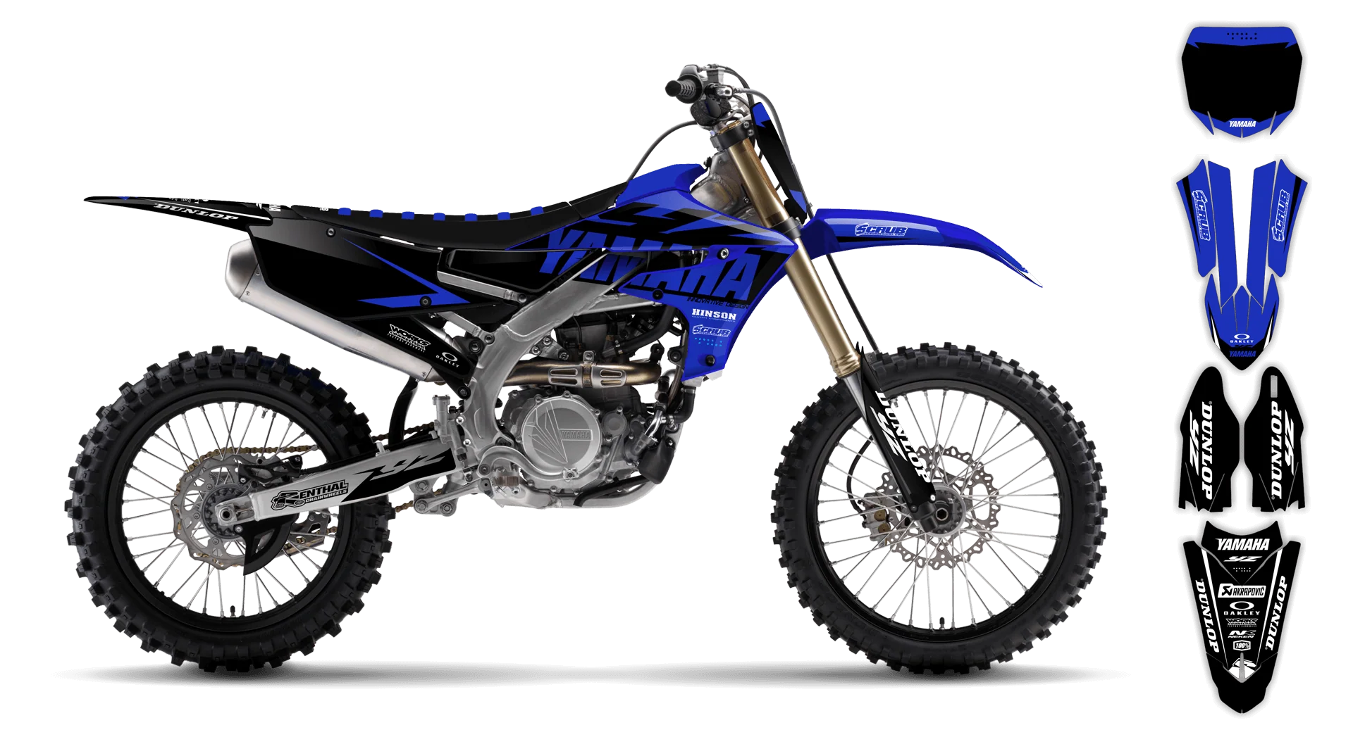 Graphics Kit - Yamaha - WR450F - 2024-2025 - Corgis - LE