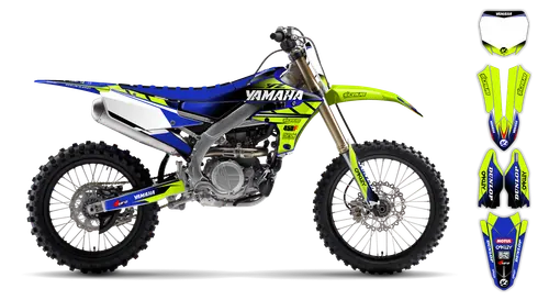 Graphics Kit - Yamaha - YZ450F - 2018-2022 - Fluo 7 - ST