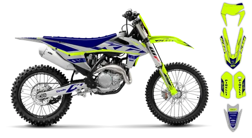 Graphics Kit - KTM - EXC EXC-F / XC-W XCF-W - 2020-2023 - Fluo K18 - ST