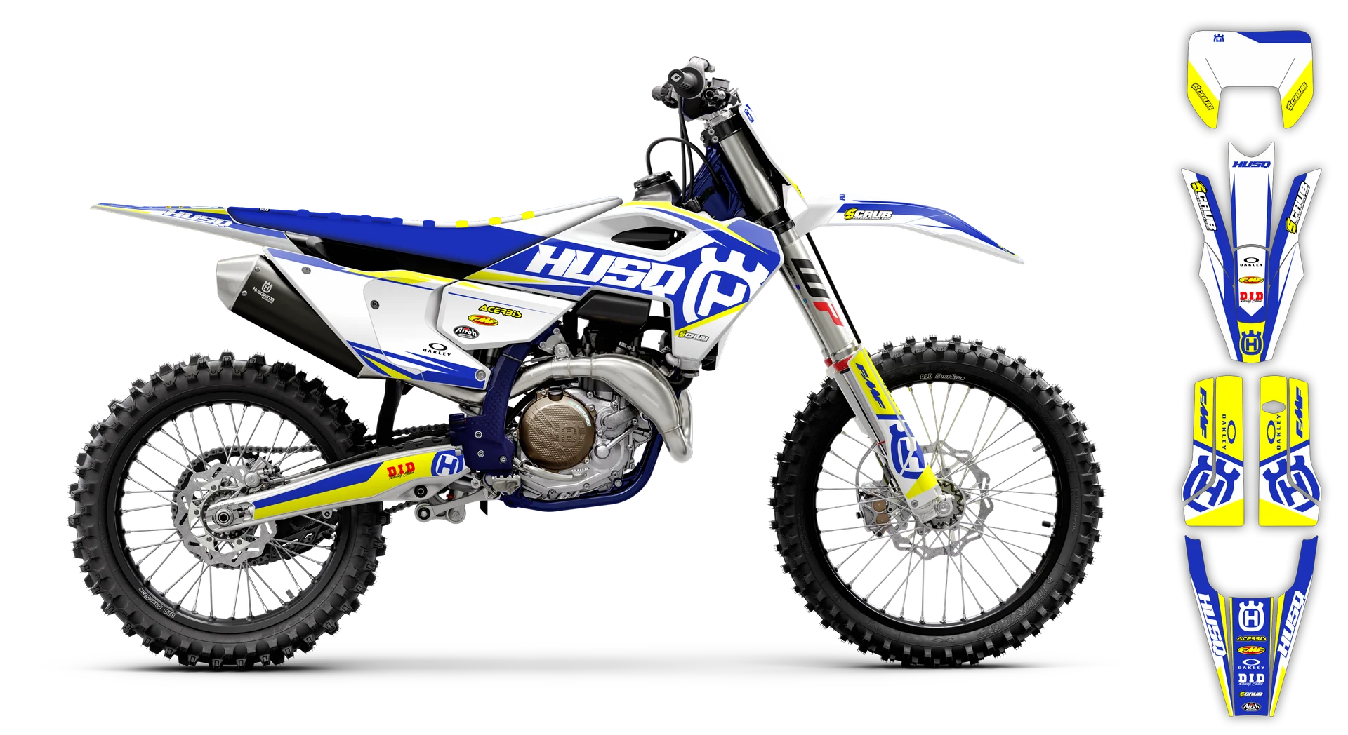 Graphics Kit - Husqvarna 14-> TE-FE Series - 2024 Heritage - H-SE1056 - LE