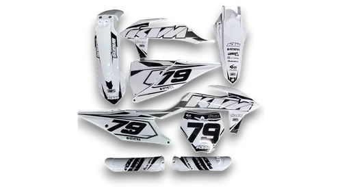 GFP - KTM - SX SX-F / XC XC-F - 2019-2022 - White-K1-R3