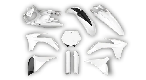 Plastics Kit - KTM - SMR Series - 2012 - Full Kit - White