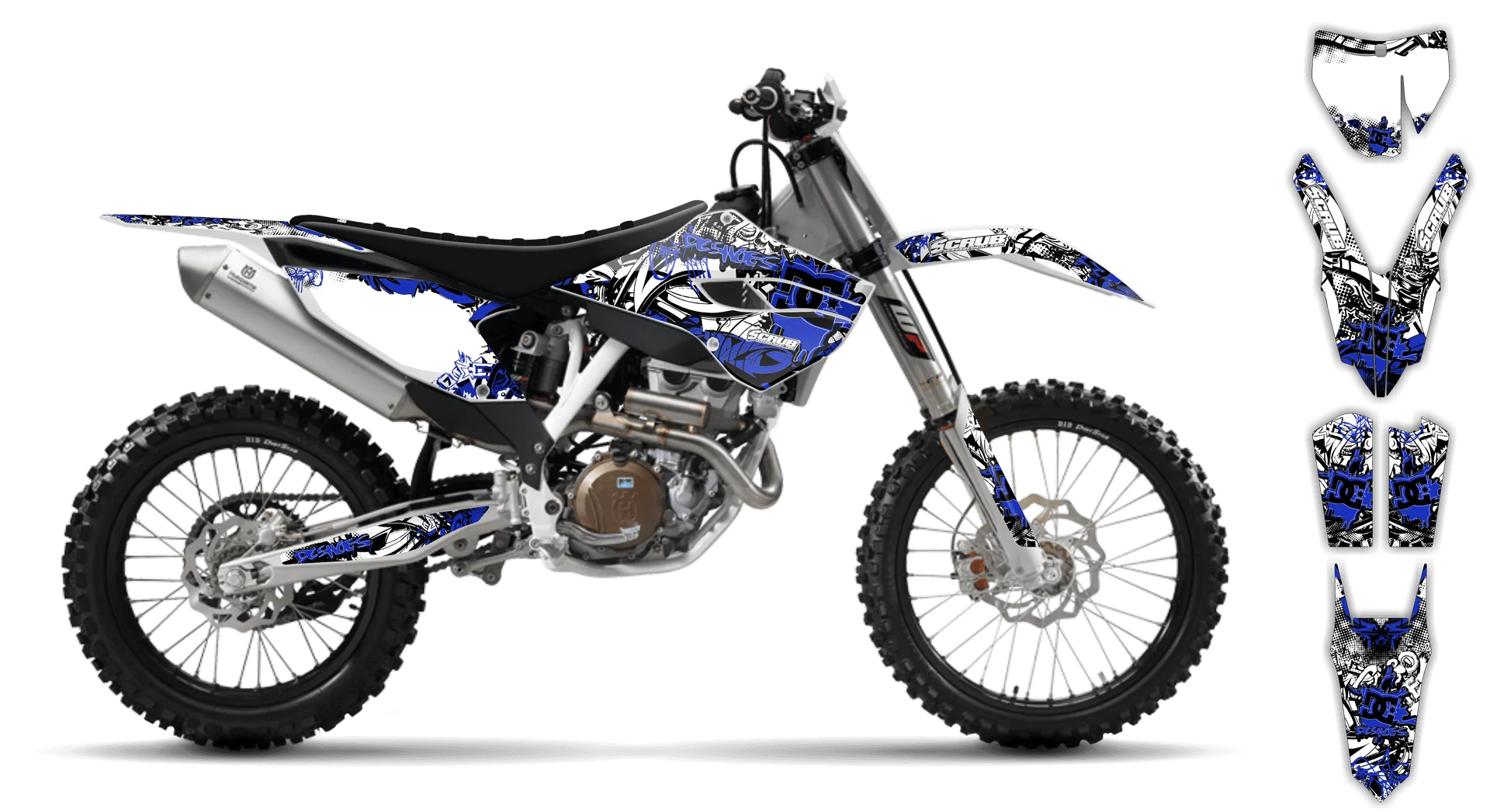 Graphics Kit - Husqvarna 14-> TC-FC-FX Series - 2015 - Attack - ST