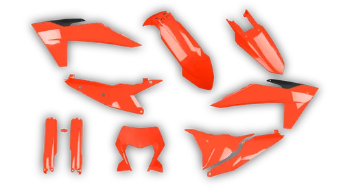 Plastics Kit - KTM - EXC EXC-F / XC-W XCF-W - 2024-2025 - Full Kit - Fluo Orange