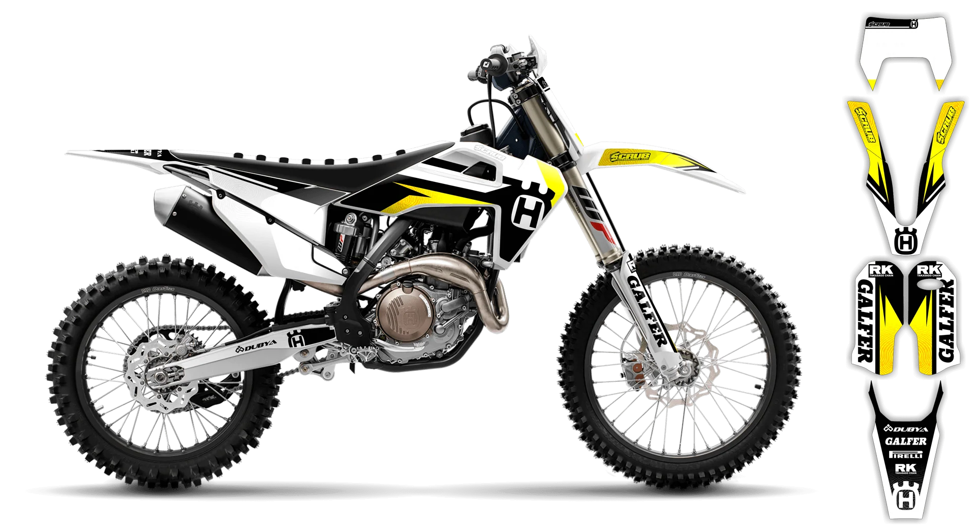 Graphics Kit - Husqvarna 14-> TE-FE Series - 2020-2023 - H11 - LE
