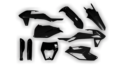 Plastics Kit - KTM - EXC EXC-F / XC-W XCF-W - 2017-2019 - Full Kit - Black