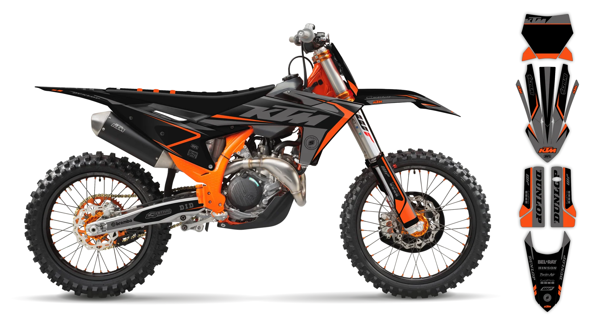 Graphics Kit - KTM - SX 50 - 2024-2025 - K17 - ST