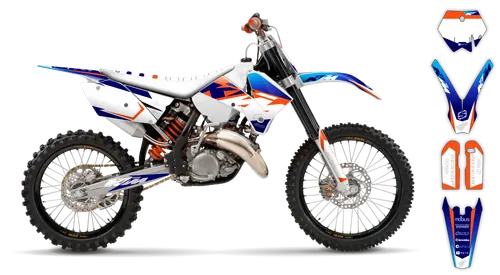 Graphics Kit - KTM - SX SX-F / XC XC-F - 2005-2006 - K15 UFO - ST