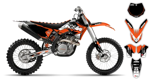 Graphics Kit - KTM - SX SX-F / XC XC-F - 2007-2010 - K10 - ST