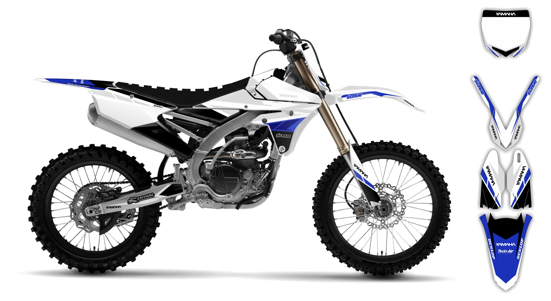 Graphics Kit - Yamaha - YZ450F - 2010-2013 - Sukuba - R3