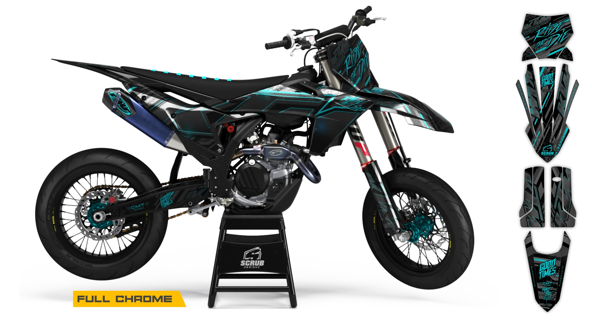 Graphics Kit - KTM - SX SX-F / XC XC-F - 2025 - Robtylen - R3