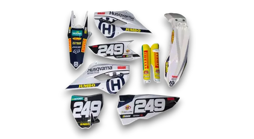 GFP - Husqvarna 14-> TC-FC-FX Series - 2015 - White-FR-ST