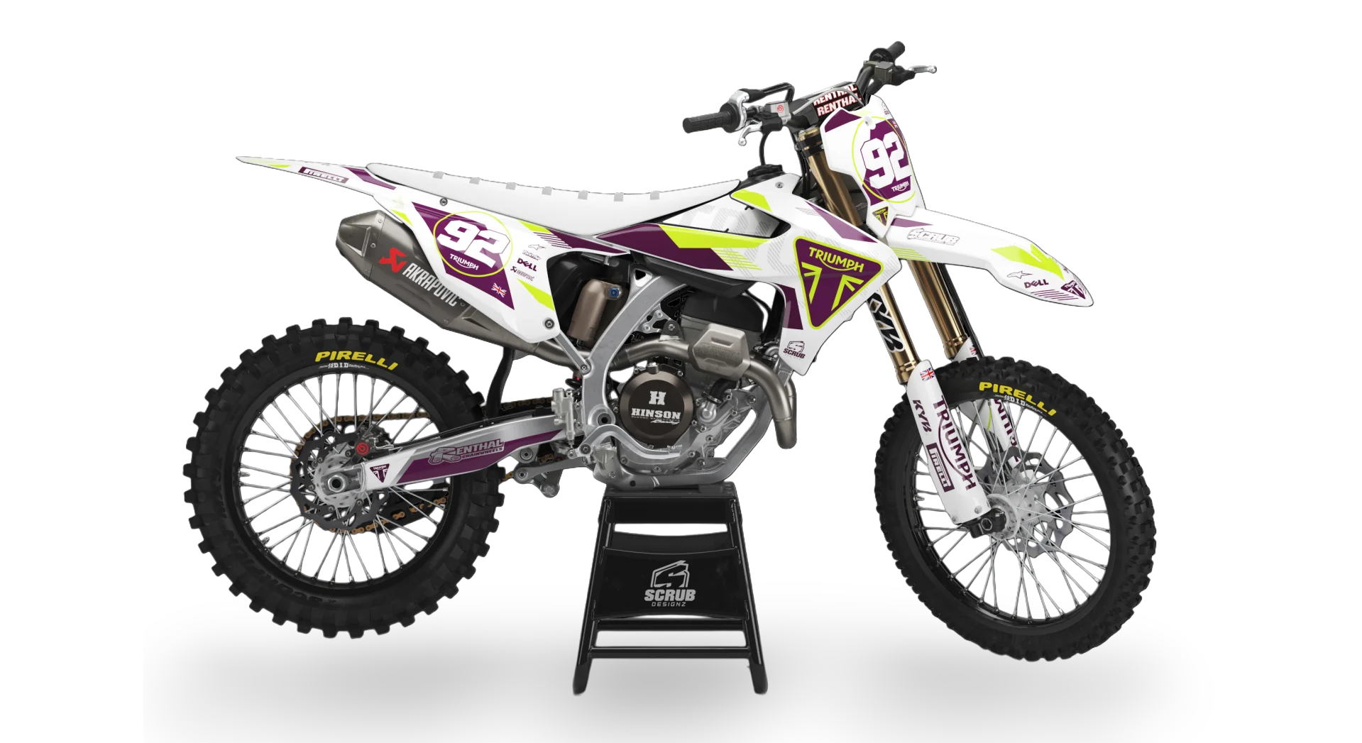 Graphics Kit - Triumph - TF 450-X - 2024-2025 - Apex - LE