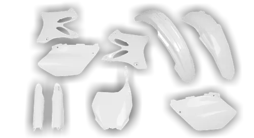 Plastics Kit - Yamaha - YZ 125 - 2008-2014 - Full Kit - White