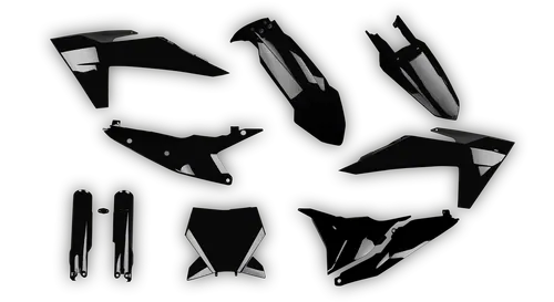 Plastics Kit - KTM - SX SX-F / XC XC-F - 2023-2024 - Full Kit - Black
